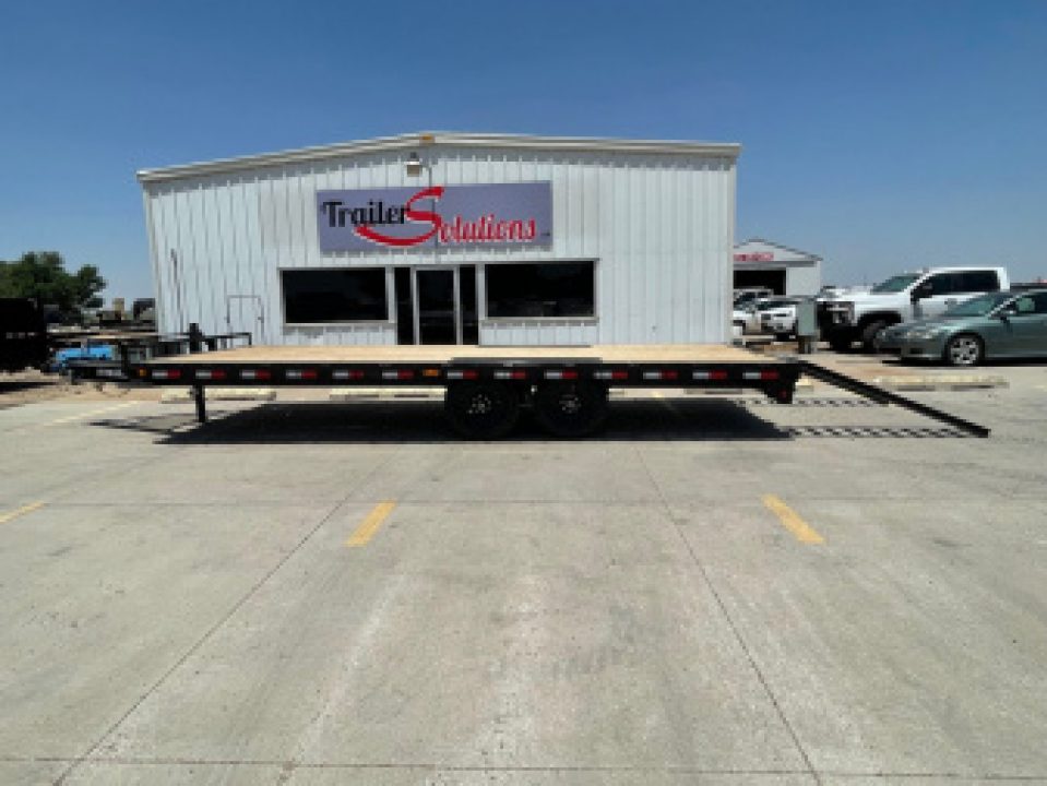 New 2025 PJ Trailer 22' X 102" With Slide-In Ramps (F8222)