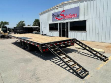 New 2025 PJ Trailer 22' X 102" With Slide-In Ramps (F8222)