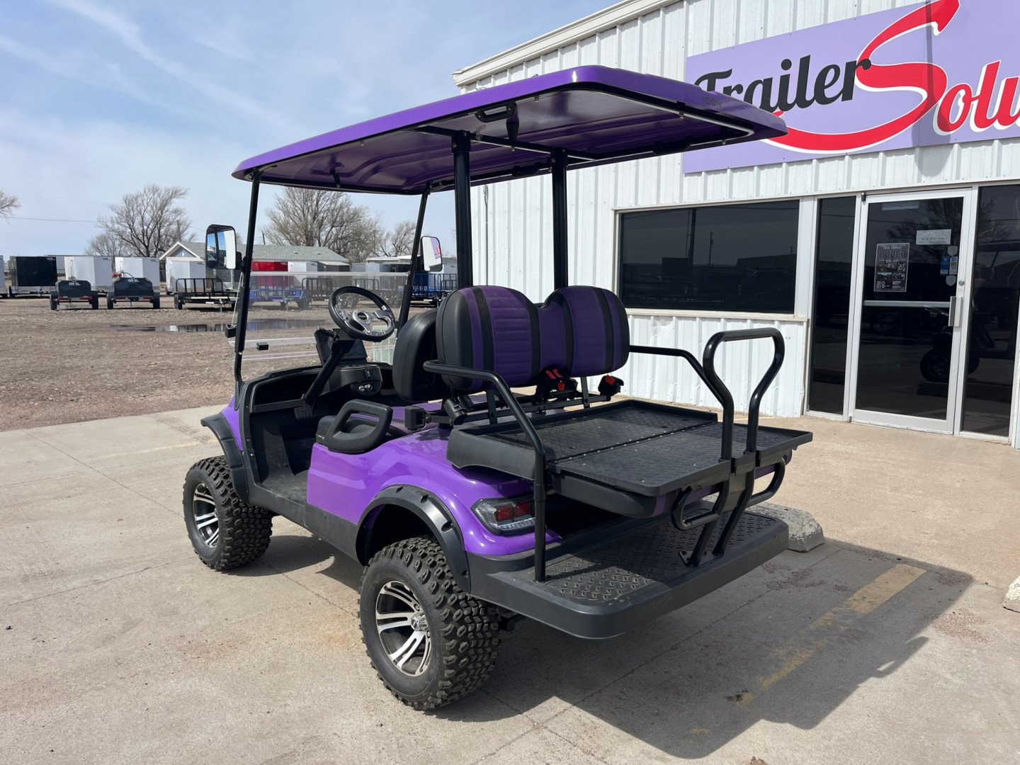 New 2024 Icon Trailers I40L Golf Cart