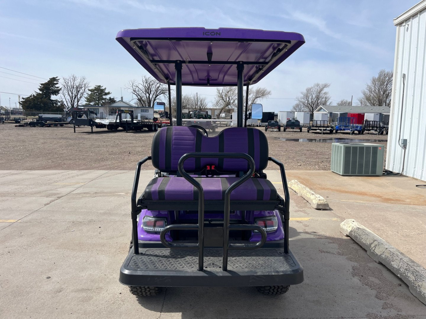New 2024 Icon Trailers I40L Golf Cart