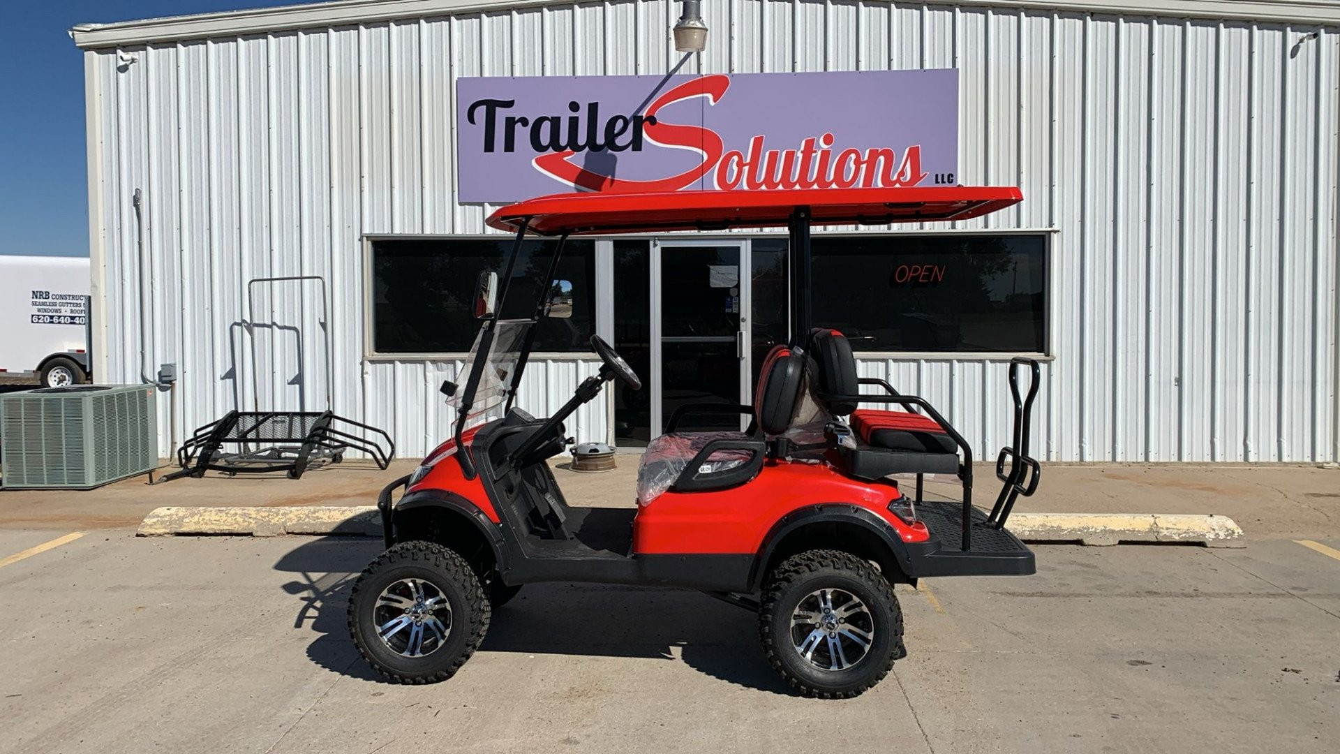 New 2023 Icon Trailers I40L Golf Cart
