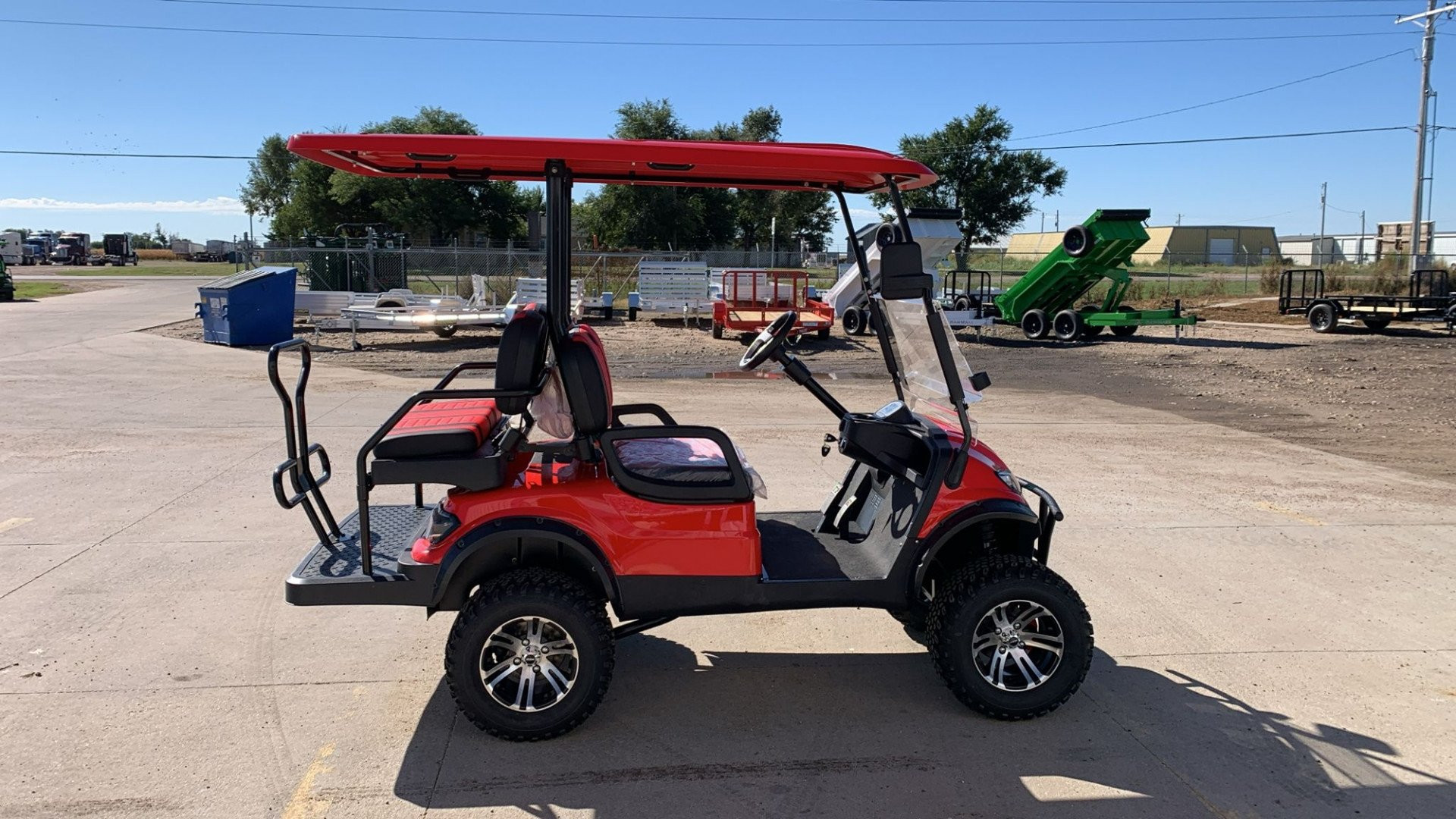 New 2023 Icon Trailers I40L Golf Cart