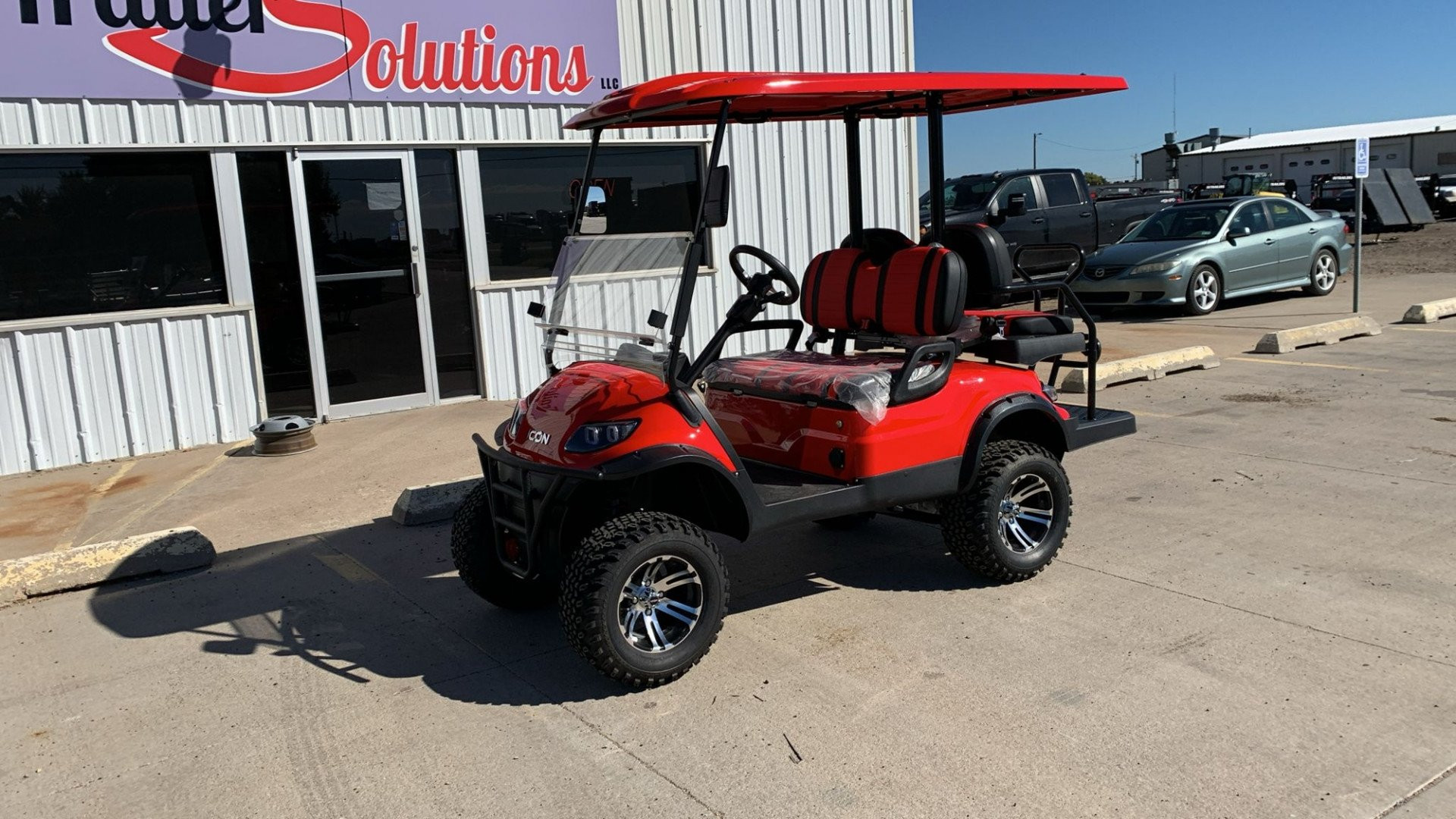New 2023 Icon Trailers I40L Golf Cart