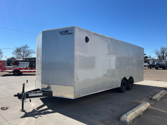 New 2025 Look Trailers 8.5 X 22' DLX SCREWLESS Cargo / Enclosed Trailer