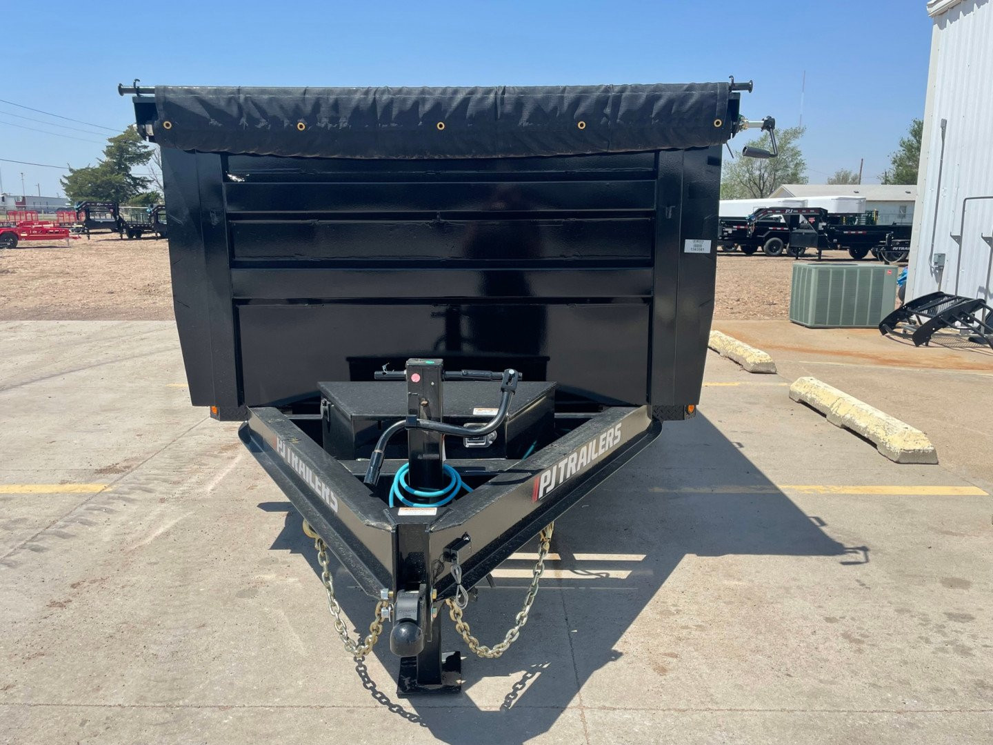 New 2025 PJ Trailers DM142 Dump Trailer