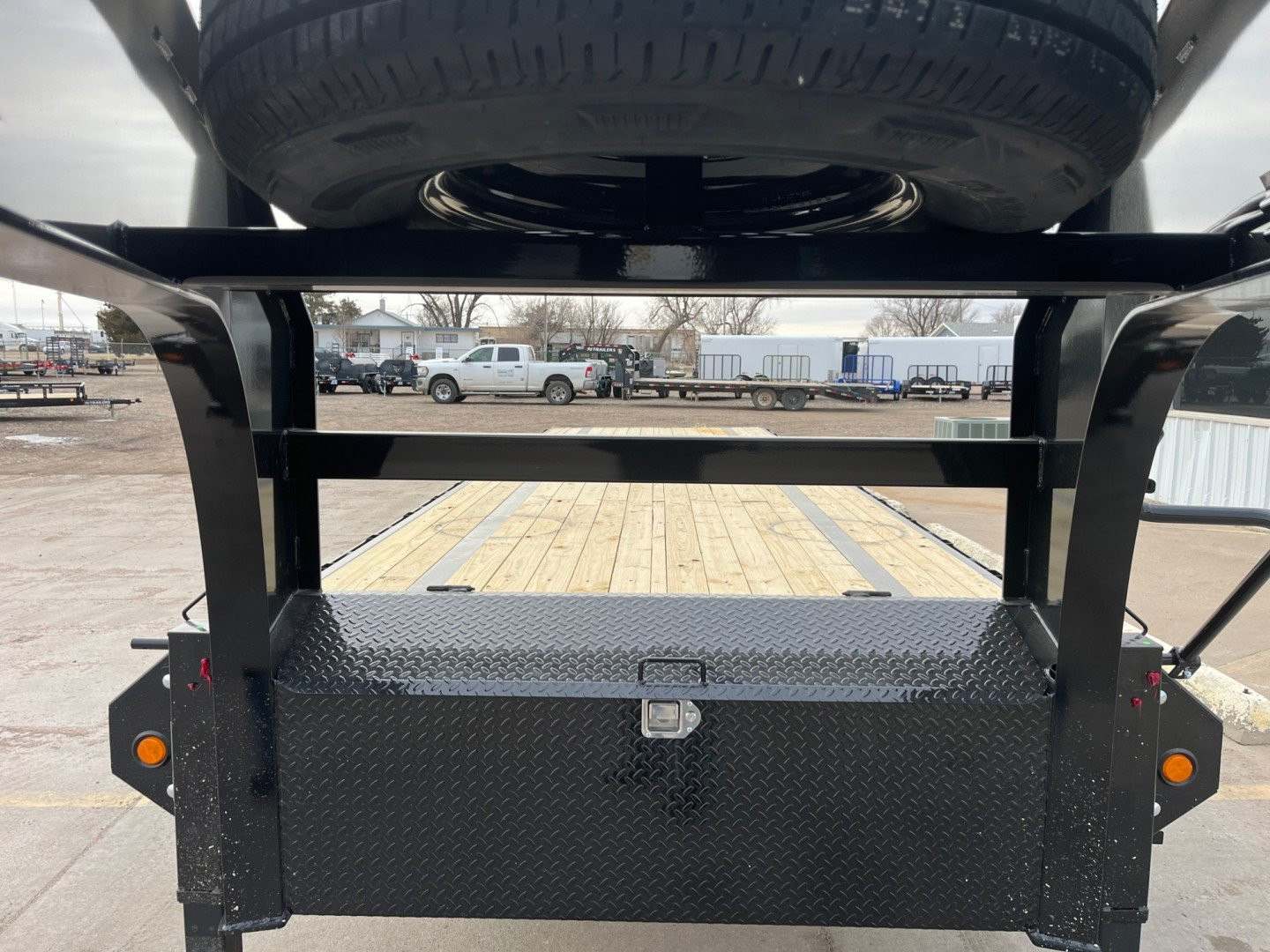 New 2025 PJ Trailers 30' X 102" Flatdeck With Singles, Straight Deck W Slide-In Ramps Flatbed Trailer