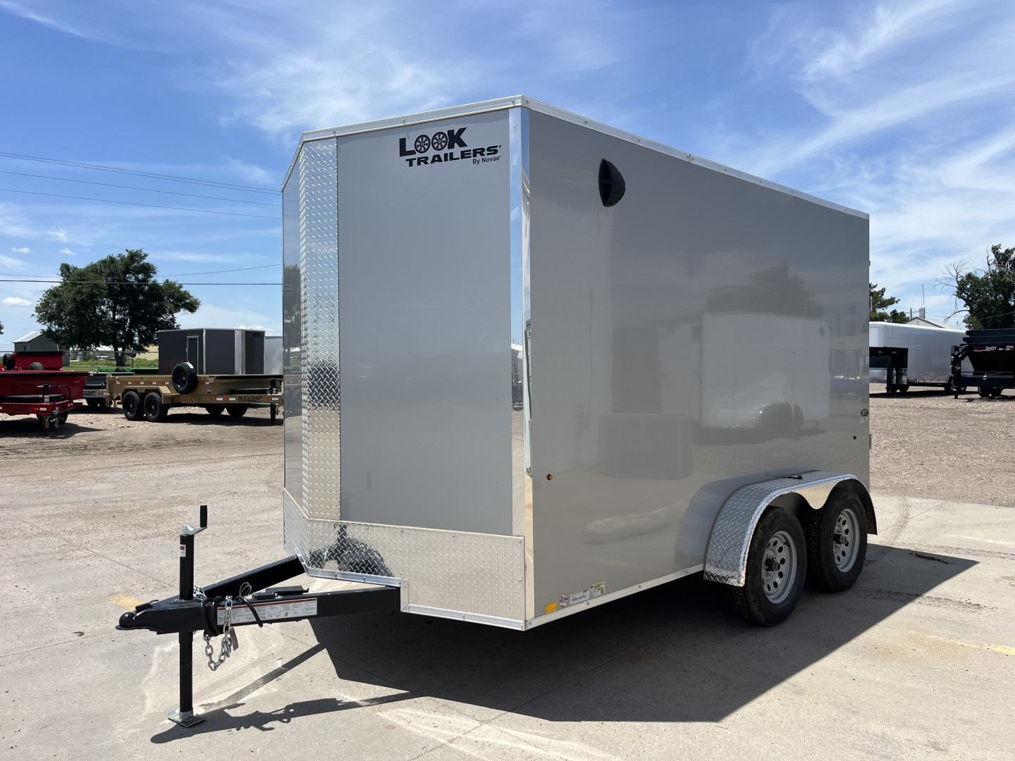 New 2025 Look Trailers 7' X 12 DLX Srewless Cargo / Enclosed Trailer