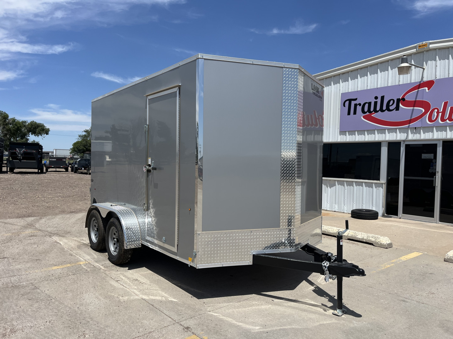 New 2025 Look Trailers 7' X 12 DLX Srewless Cargo / Enclosed Trailer
