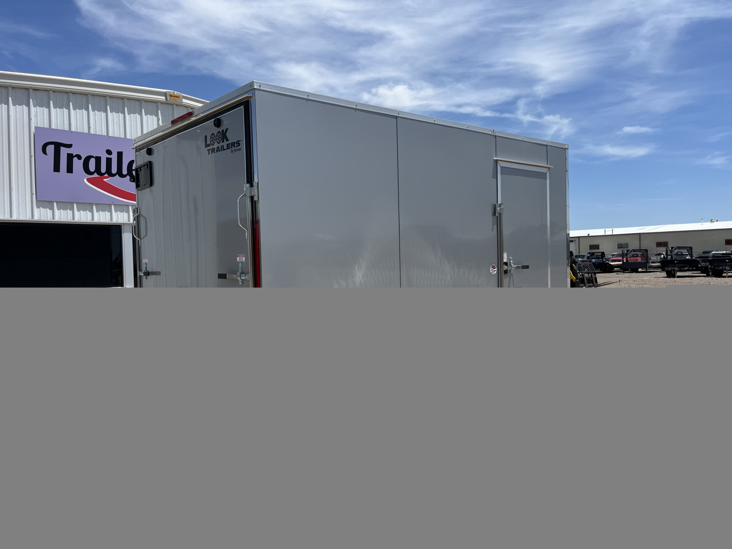New 2025 Look Trailers 7' X 12 DLX Srewless Cargo / Enclosed Trailer