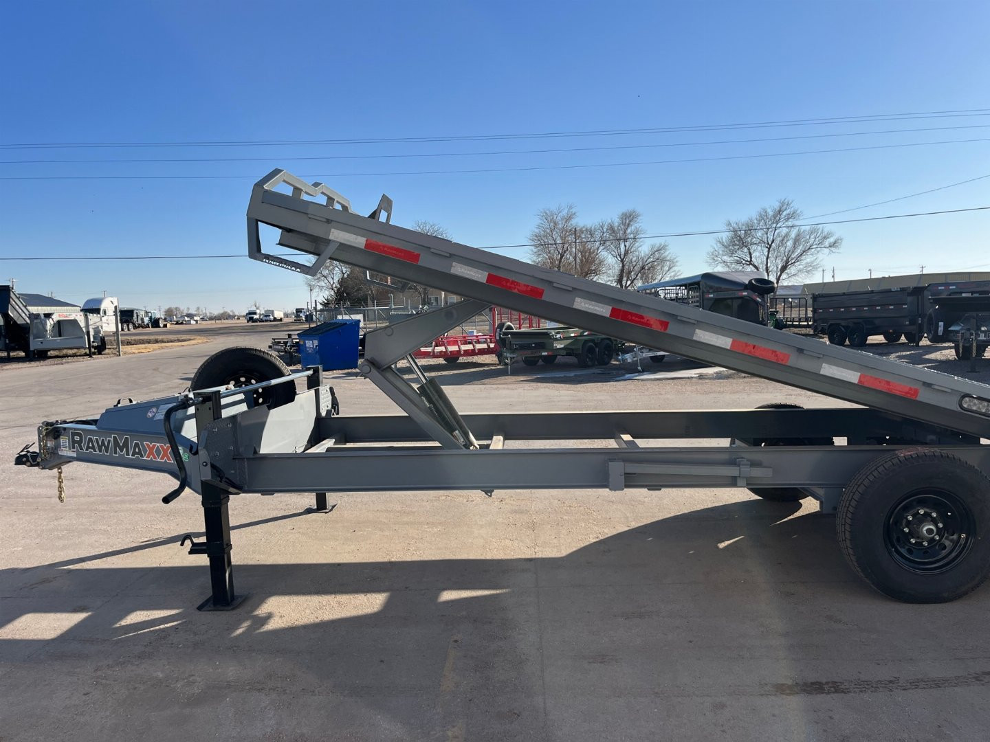 New 2026 RawMaxx DTX24' x 102" BP14K Tilt Trailer