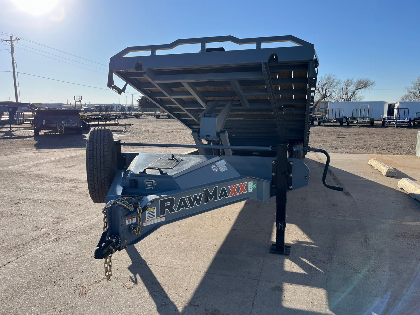 New 2026 RawMaxx DTX24' x 102" BP14K Tilt Trailer