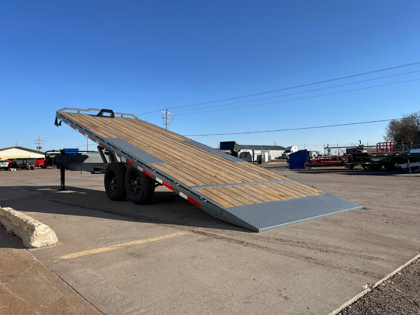 New 2026 RawMaxx DTX24' x 102" BP14K Tilt Trailer