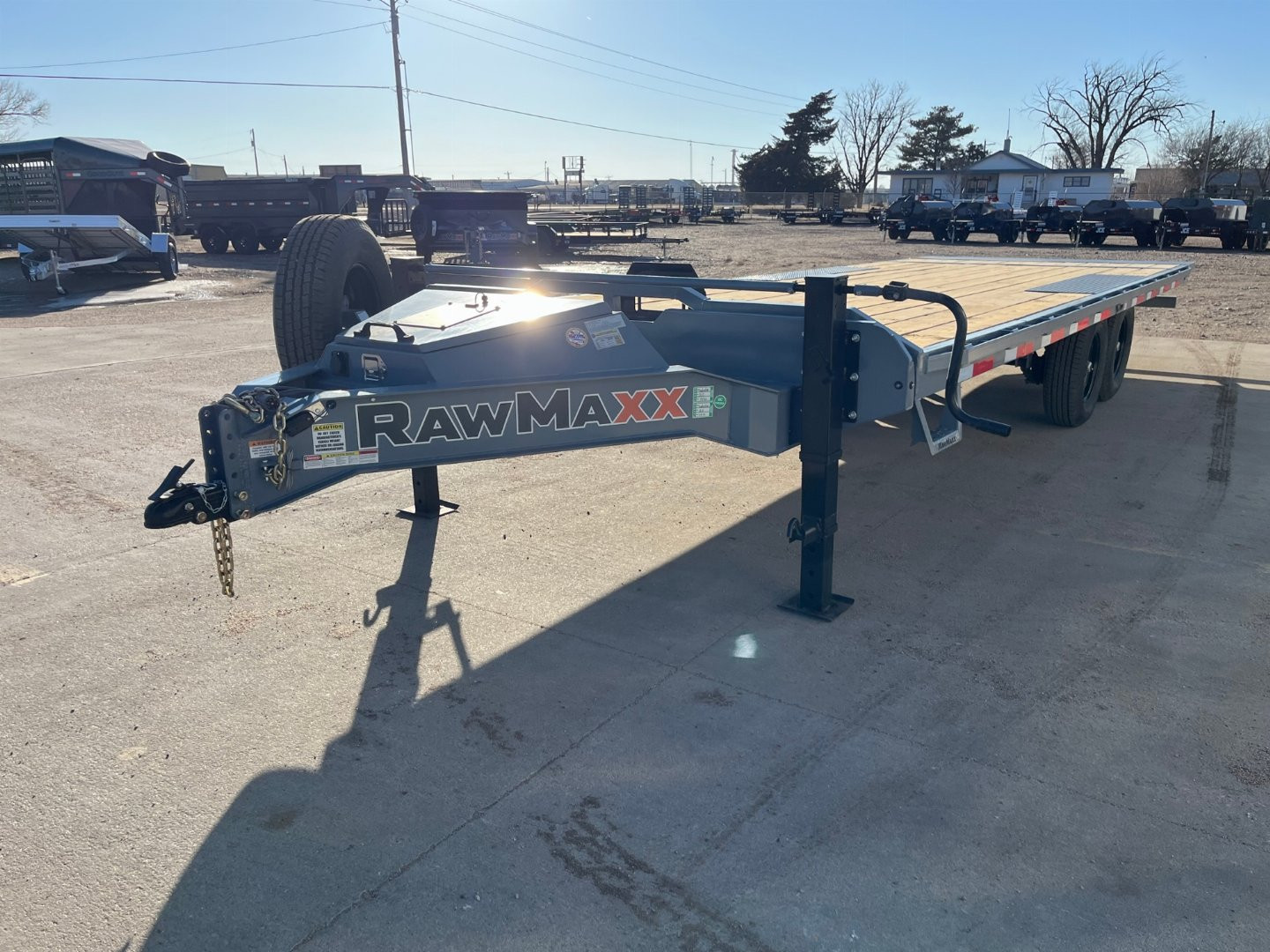 New 2026 RawMaxx DTX24' x 102" BP14K Tilt Trailer