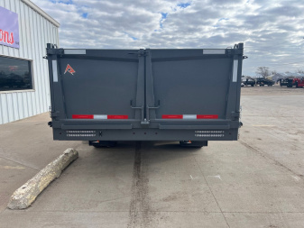 New 2025 RawMaxx 18' X 96" Tandem Dual Dump Trailer Dump Trailer