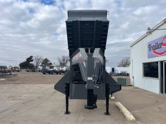 New 2025 RawMaxx 18' X 96" Tandem Dual Dump Trailer Dump Trailer