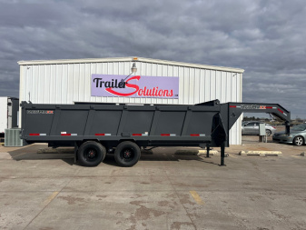 New 2025 RawMaxx 18' X 96" Tandem Dual Dump Trailer Dump Trailer