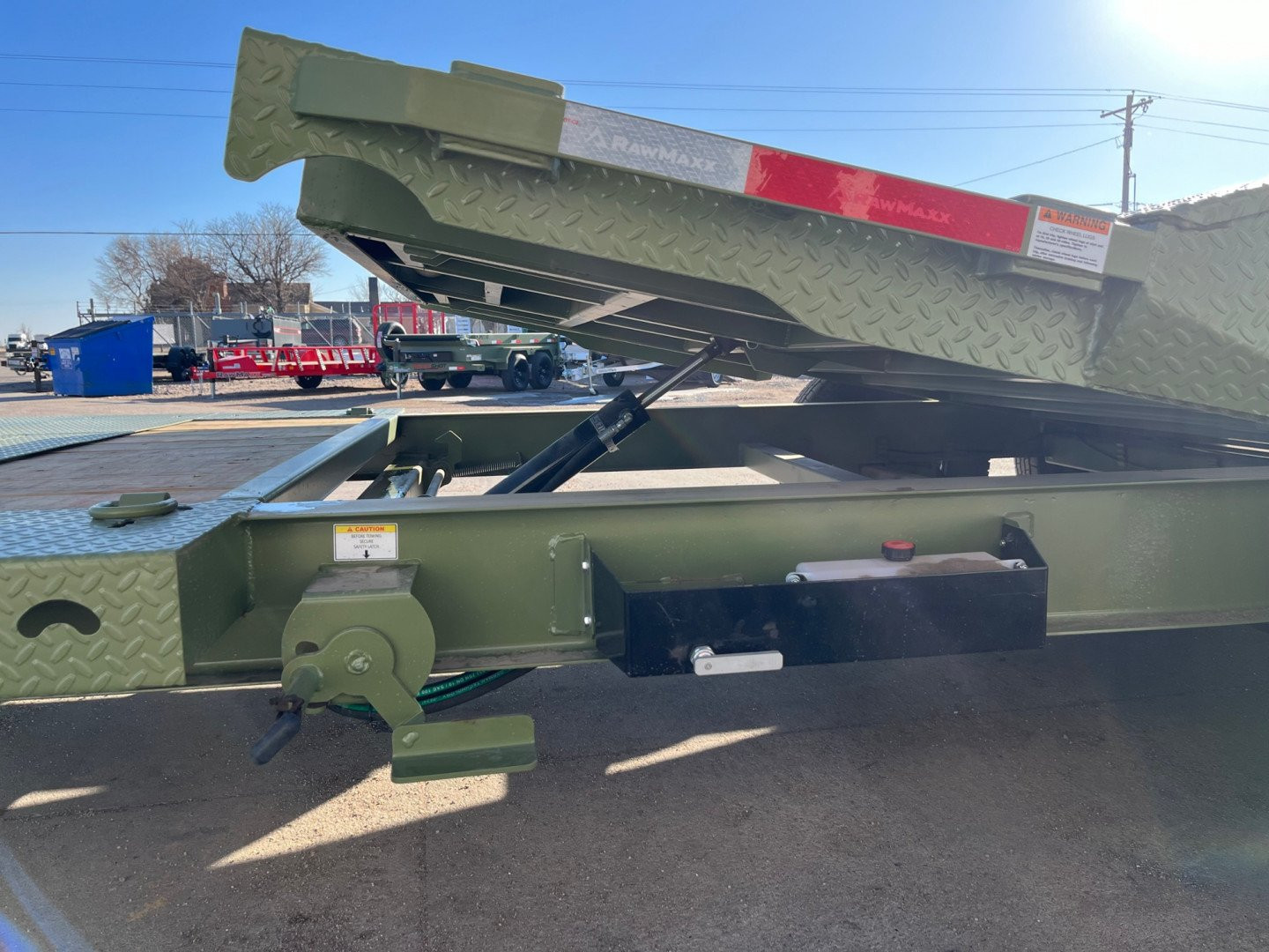 New 2025 RawMaxx GTX-22-27K Tilt Trailer