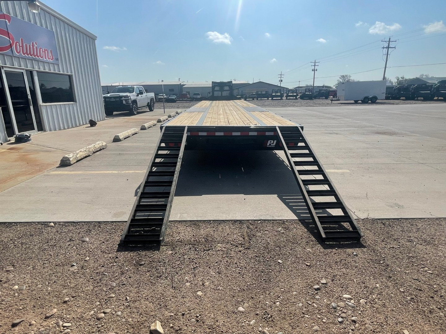 New 2025 PJ Trailers LD402 Flatbed Trailer