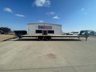 New 2025 PJ Trailers LD402 Flatbed Trailer