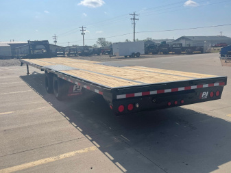 New 2025 PJ Trailers LD402 Flatbed Trailer