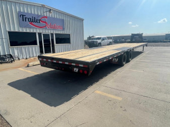 New 2025 PJ Trailers LD402 Flatbed Trailer