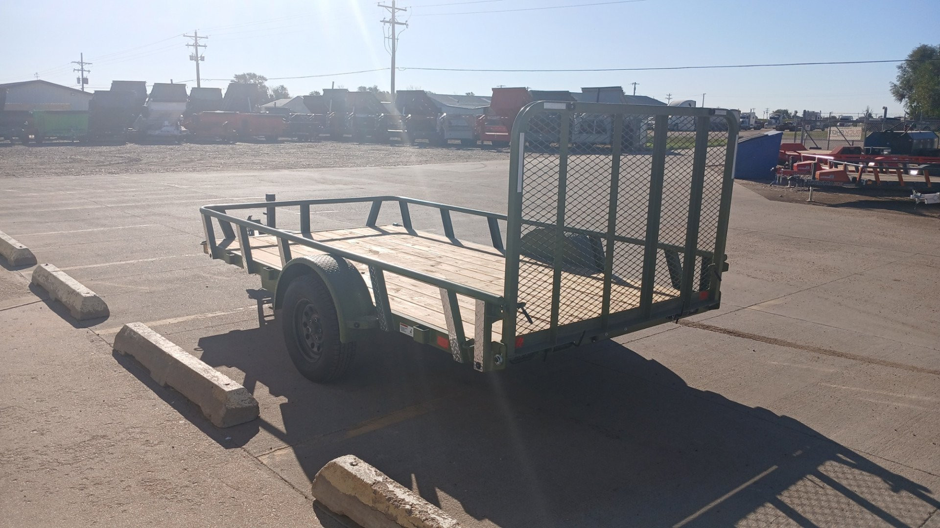 New 2026 RawMaxx UTX12'x77" Utility Trailer