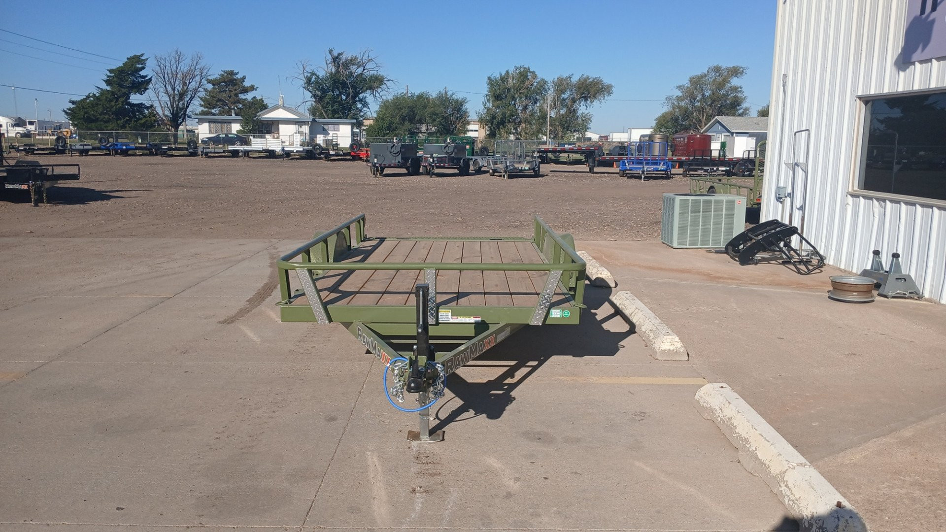 New 2026 RawMaxx UTX12'x77" Utility Trailer