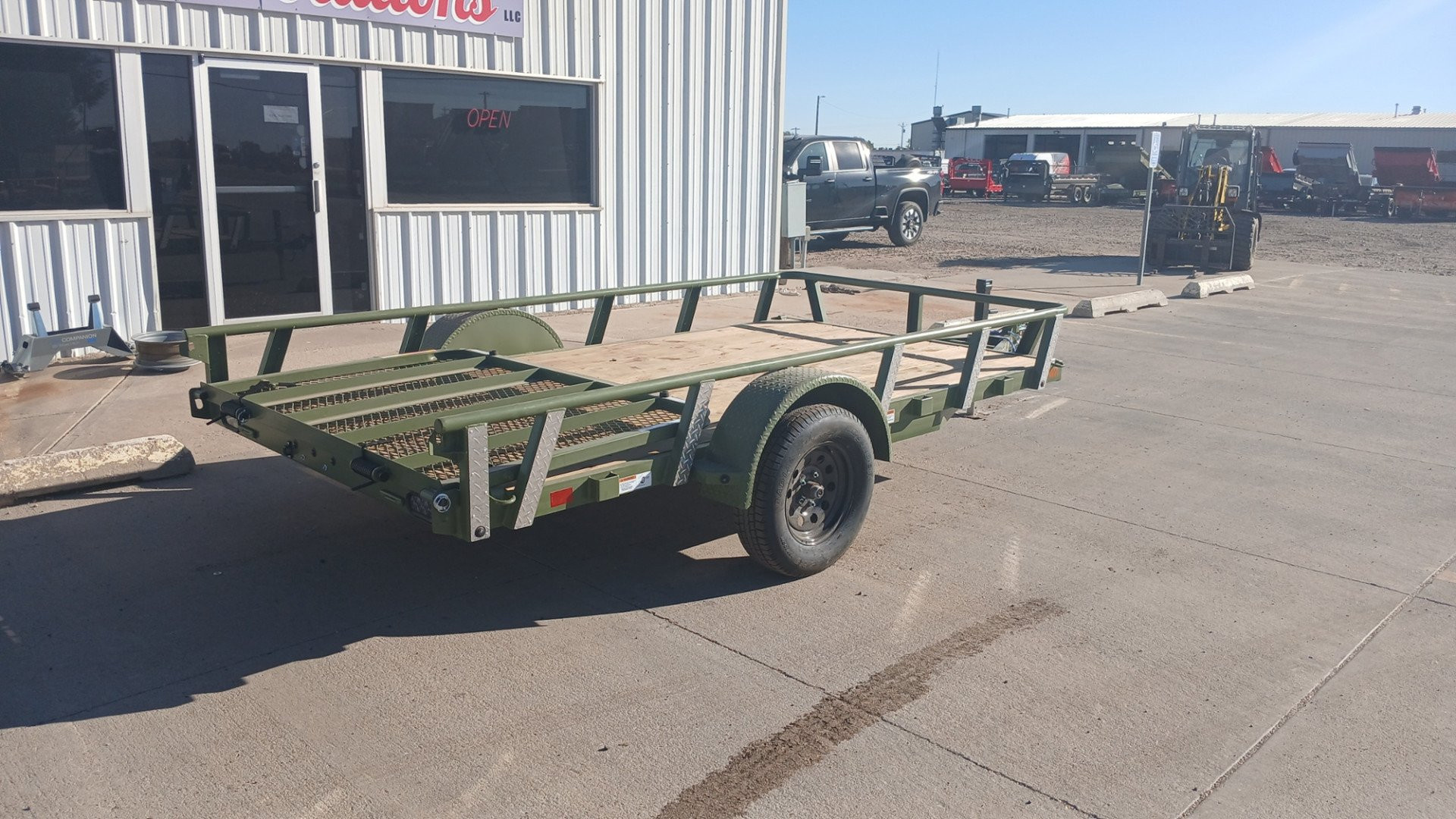 New 2026 RawMaxx UTX12'x77" Utility Trailer