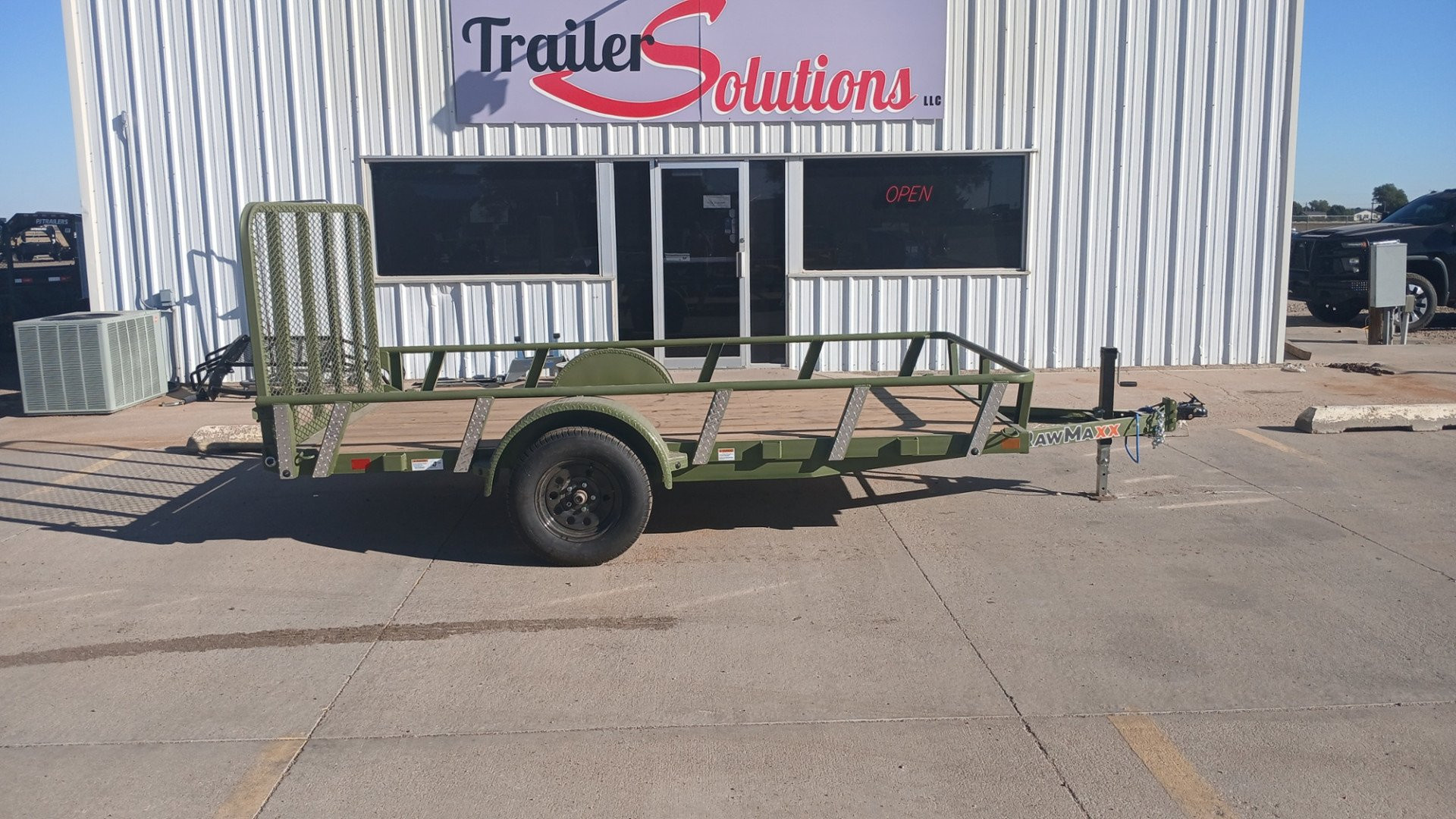 New 2026 RawMaxx UTX12'x77" Utility Trailer