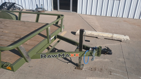 New 2026 RawMaxx UTX12'x77" Utility Trailer