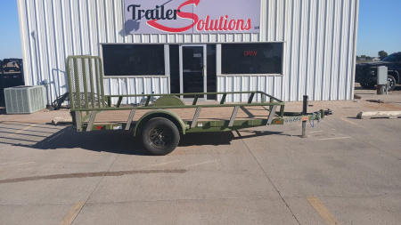New 2026 RawMaxx UTX12'x77" Utility Trailer