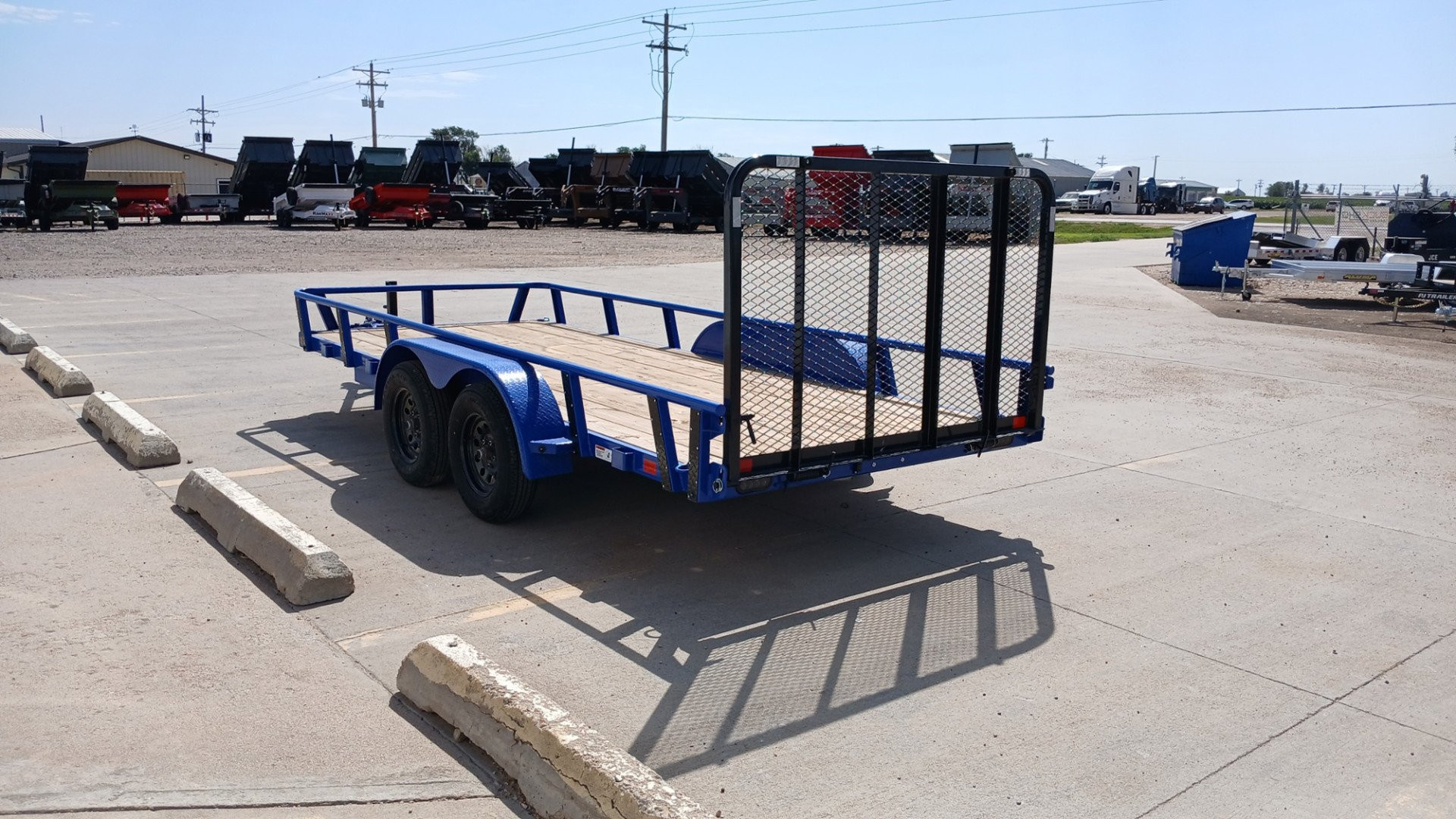 New 2026 RawMaxx UTX16'X77" Utility Trailer