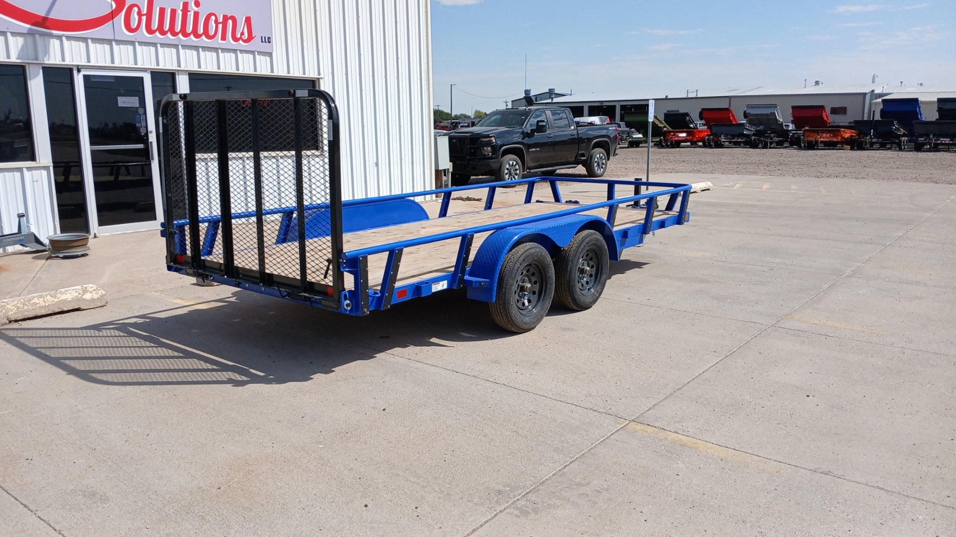 New 2026 RawMaxx UTX16'X77" Utility Trailer