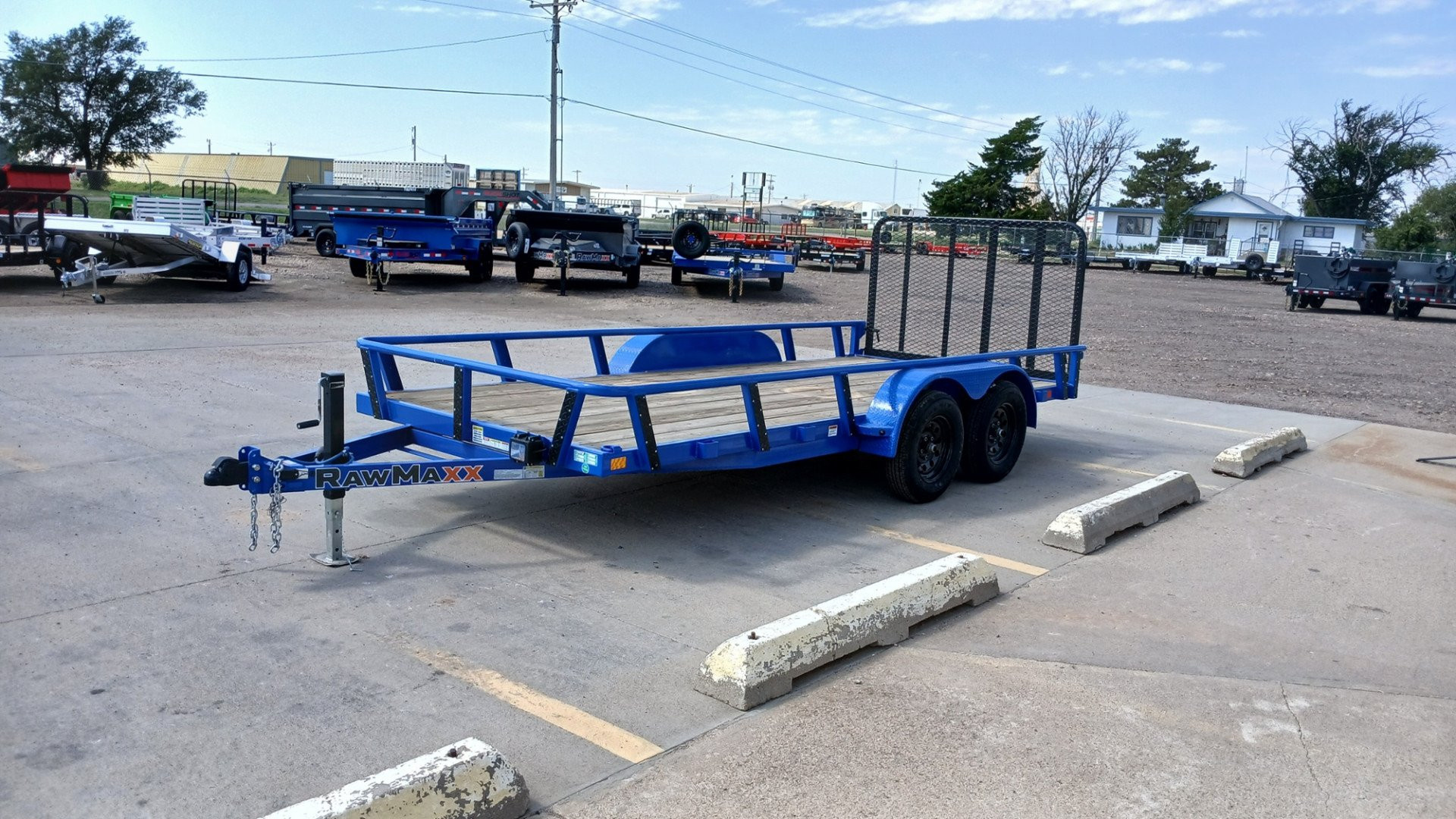 New 2026 RawMaxx UTX16'X77" Utility Trailer