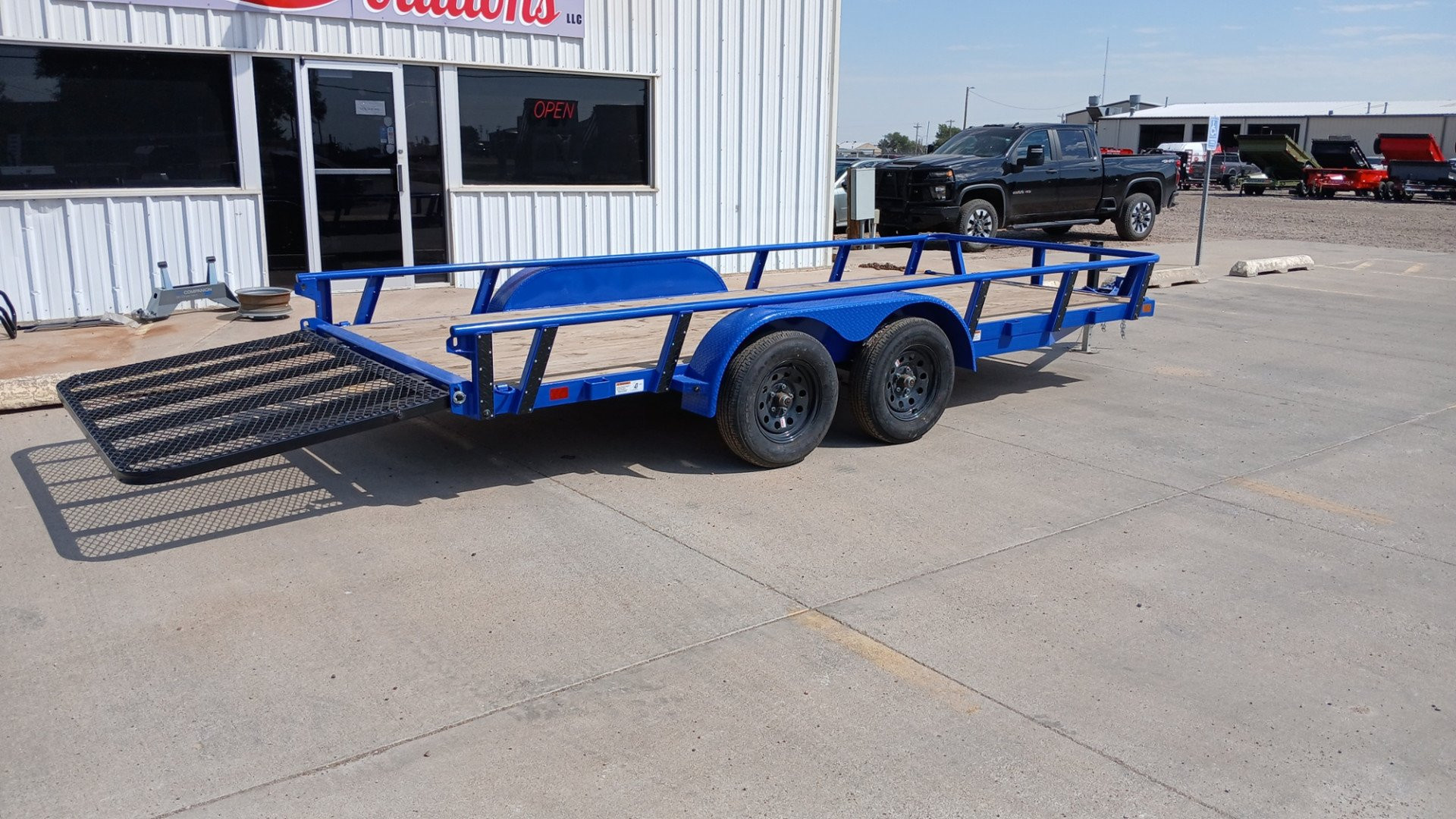 New 2026 RawMaxx UTX16'X77" Utility Trailer