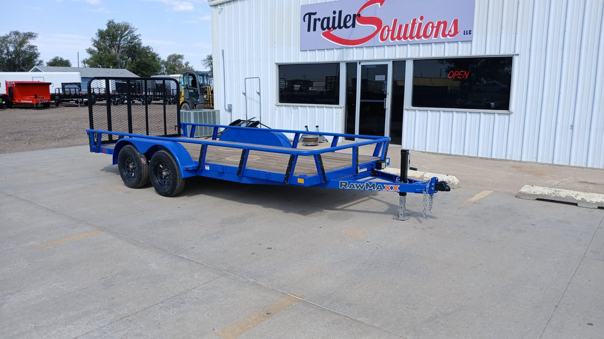 New 2026 RawMaxx UTX16'X77" Utility Trailer