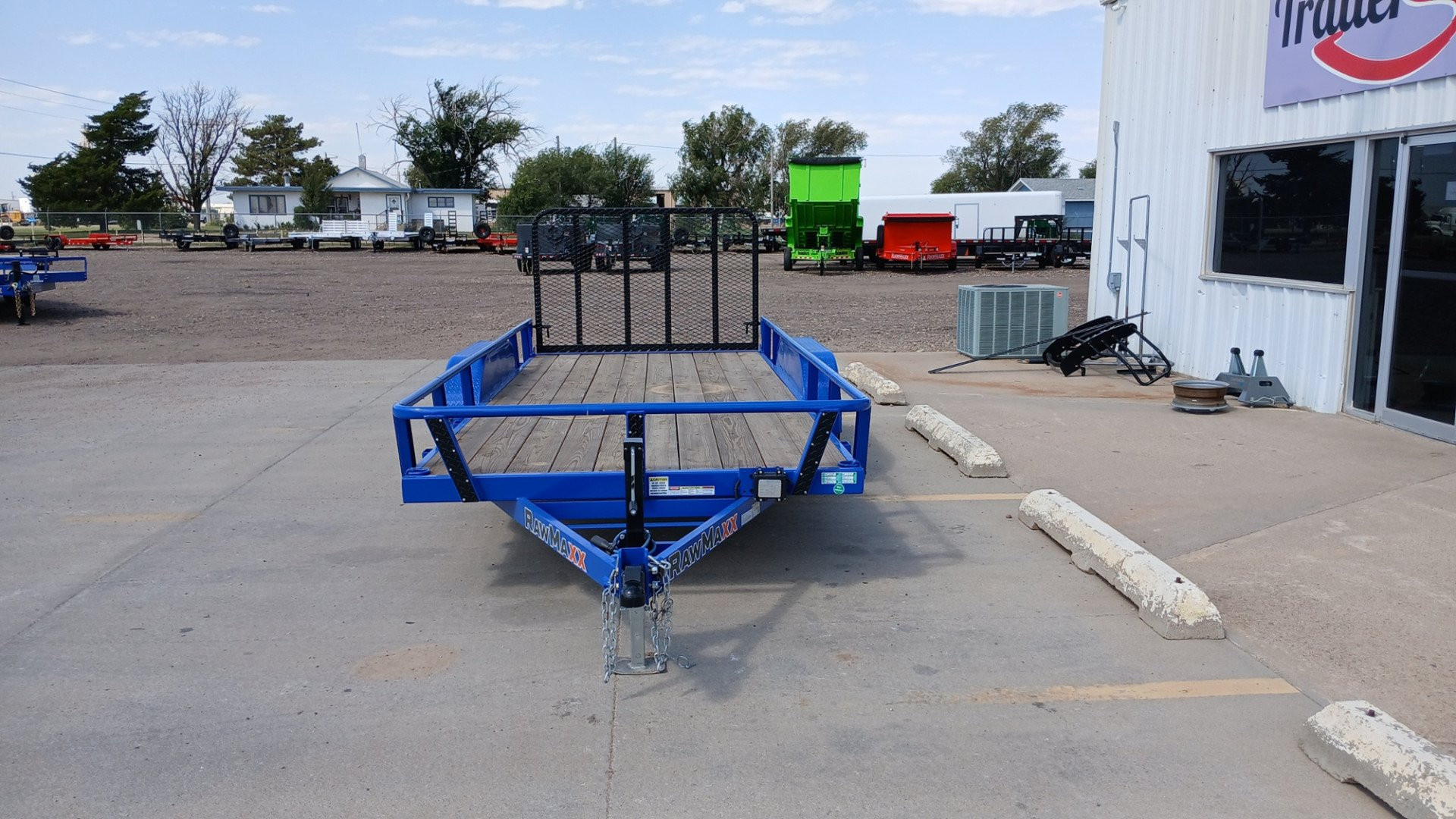 New 2026 RawMaxx UTX16'X77" Utility Trailer