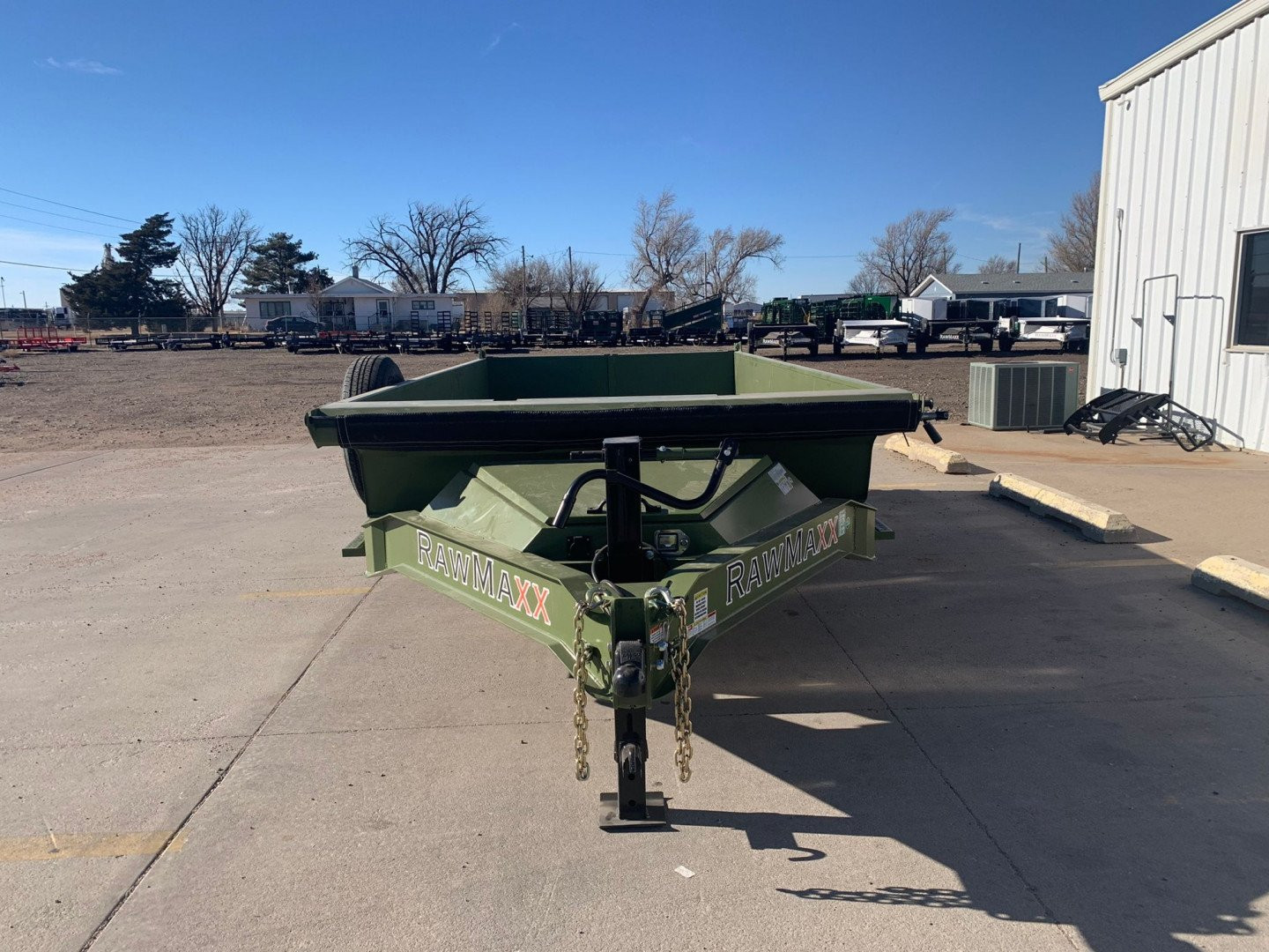 New 2025 RawMaxx GDX-14-27K Dump Trailer