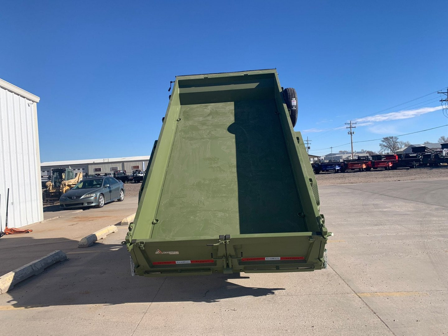New 2025 RawMaxx GDX-14-27K Dump Trailer