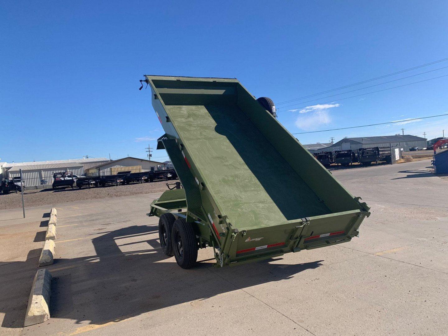 New 2025 RawMaxx GDX-14-27K Dump Trailer