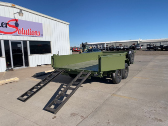New 2025 RawMaxx GDX-14-27K Dump Trailer