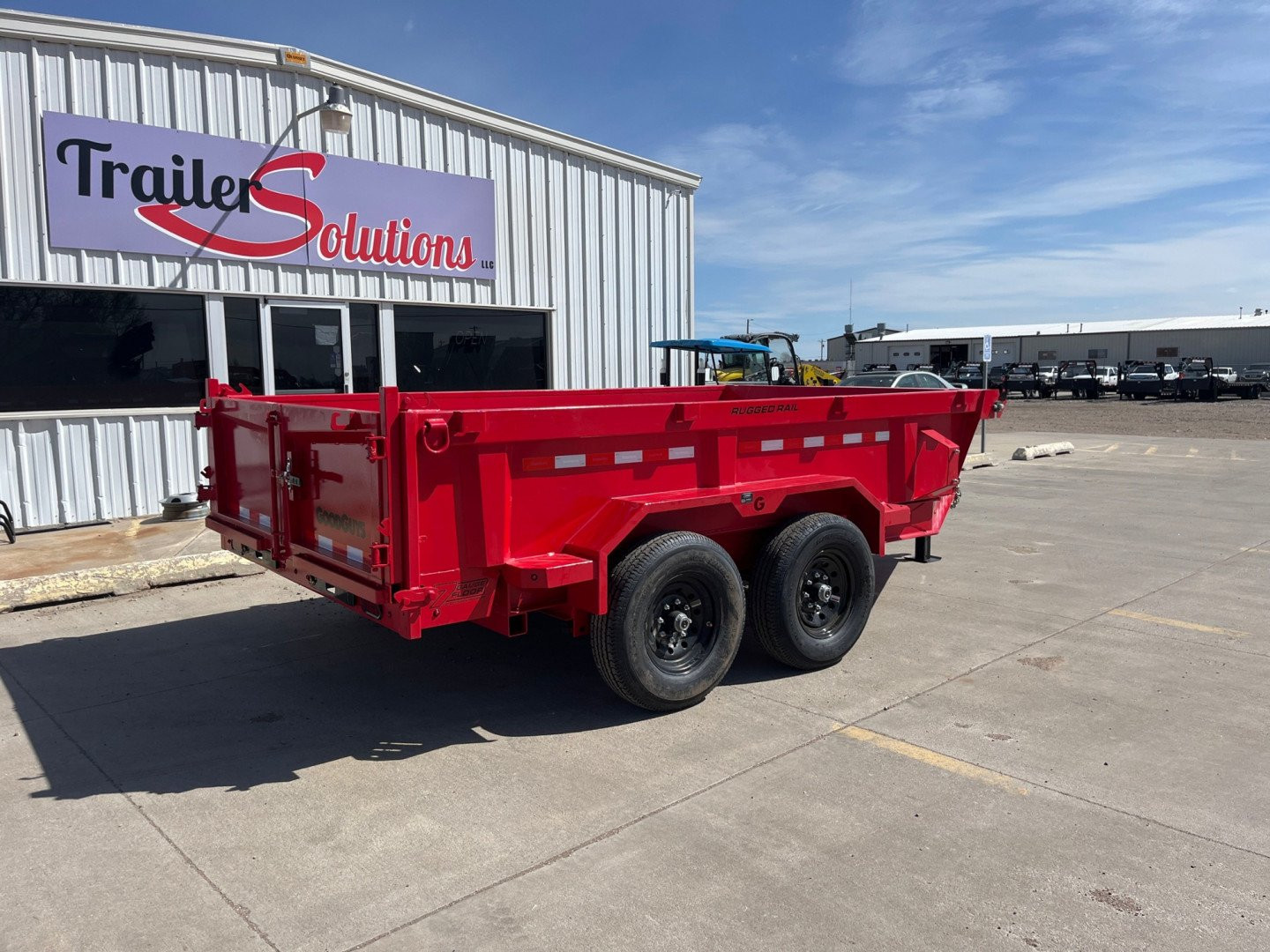 New 2024 Good Guys Trailers DL712B Dump Trailer