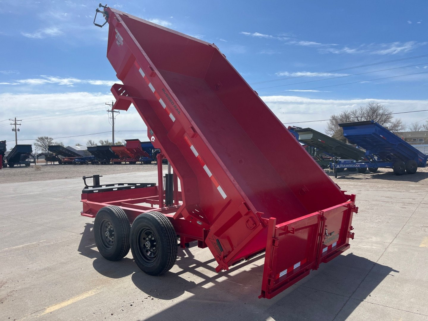 New 2024 Good Guys Trailers DL712B Dump Trailer