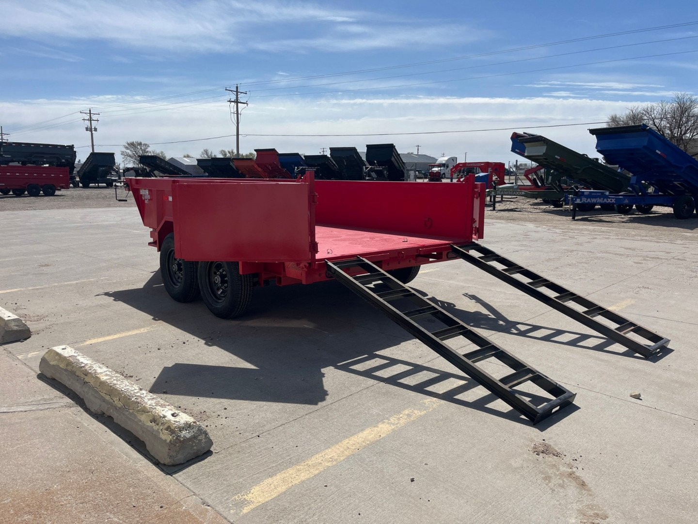 New 2024 Good Guys Trailers DL712B Dump Trailer