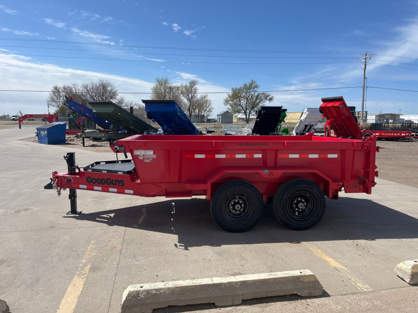 New 2024 Good Guys Trailers DL712B Dump Trailer