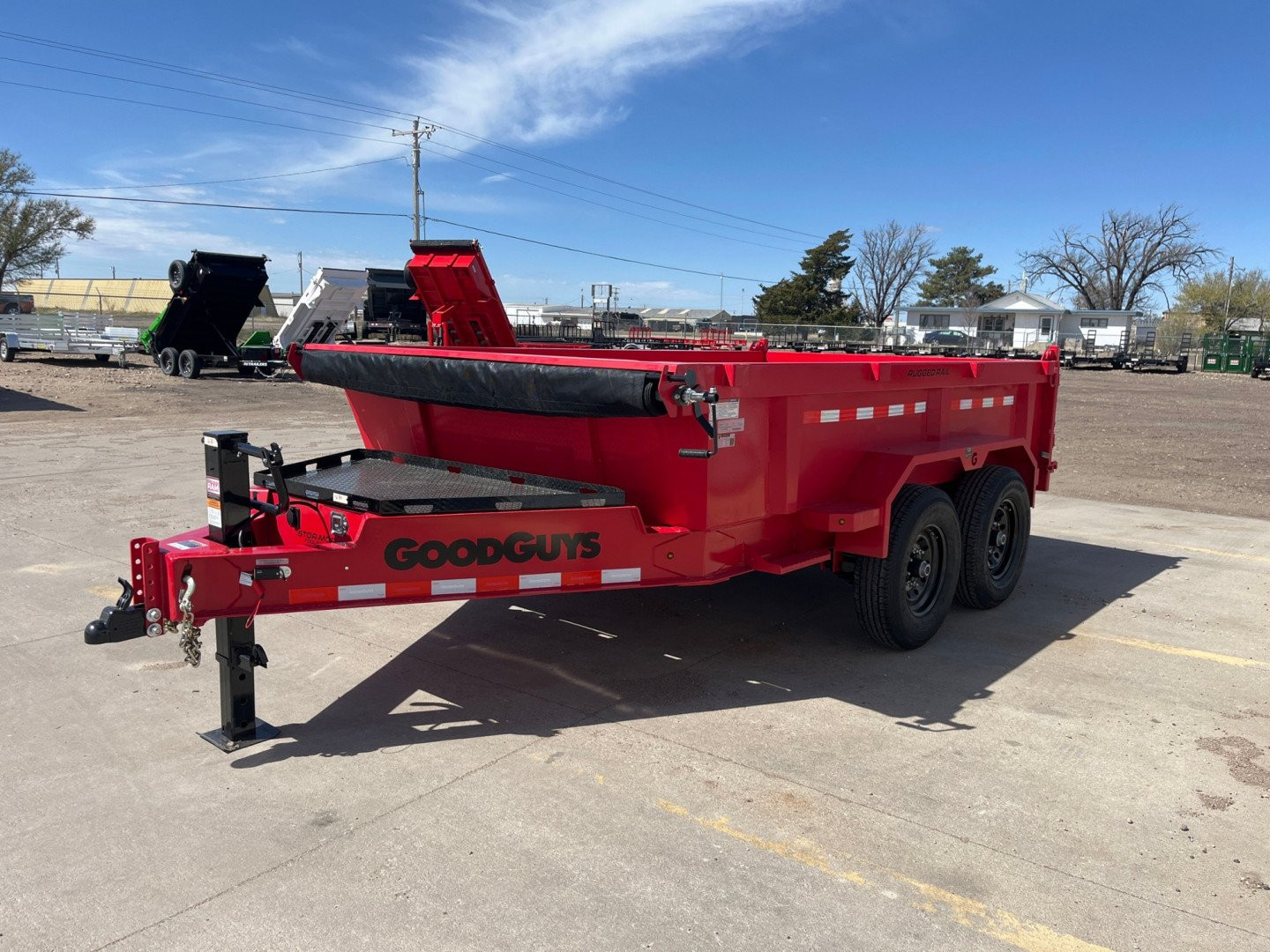 New 2024 Good Guys Trailers DL712B Dump Trailer
