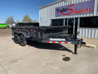 New 2024 Good Guys Trailers DL714B Dump Trailer
