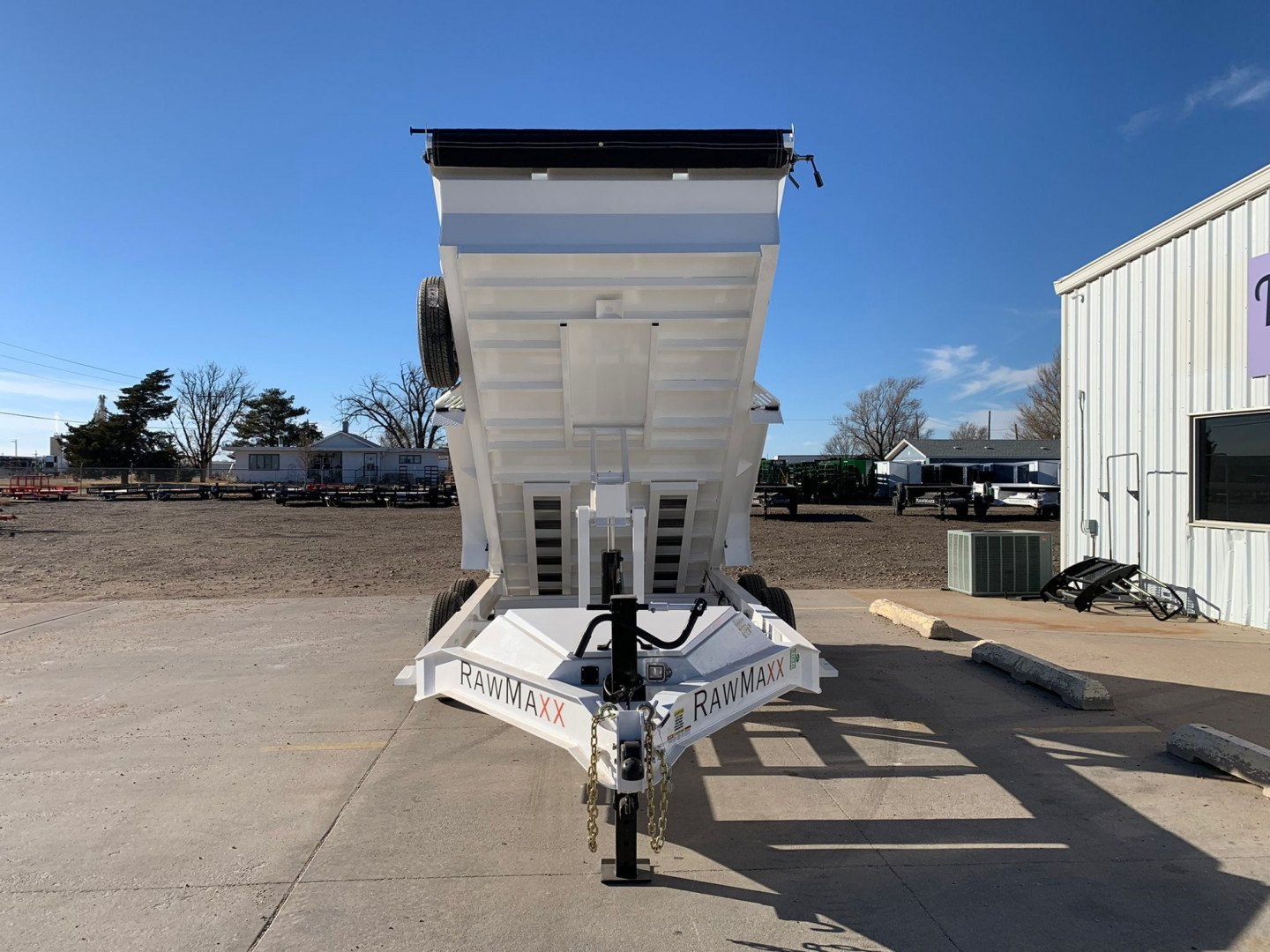 New 2025 RawMaxx GDX-14-27K Dump Trailer