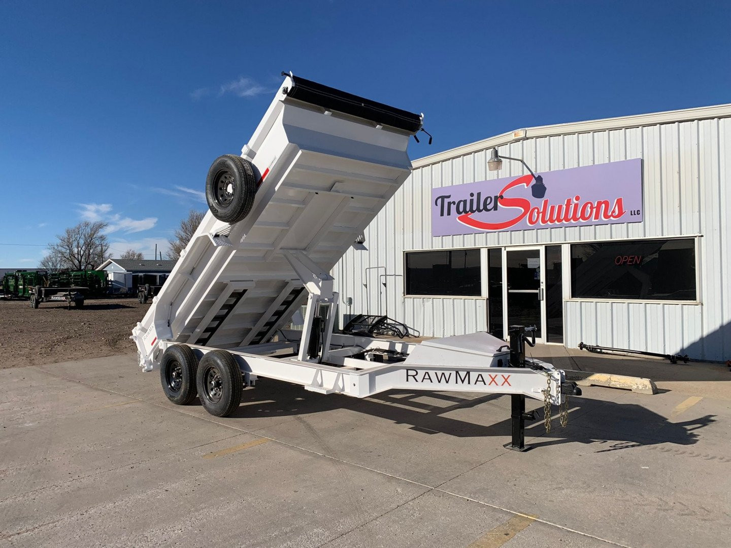 New 2025 RawMaxx GDX-14-27K Dump Trailer