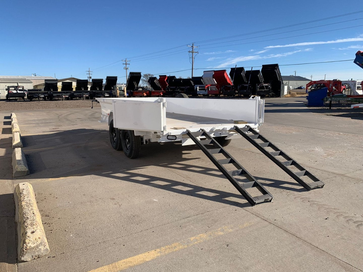 New 2025 RawMaxx GDX-14-27K Dump Trailer